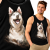 TANK TOP ZWIERZĘTA   HUSKY